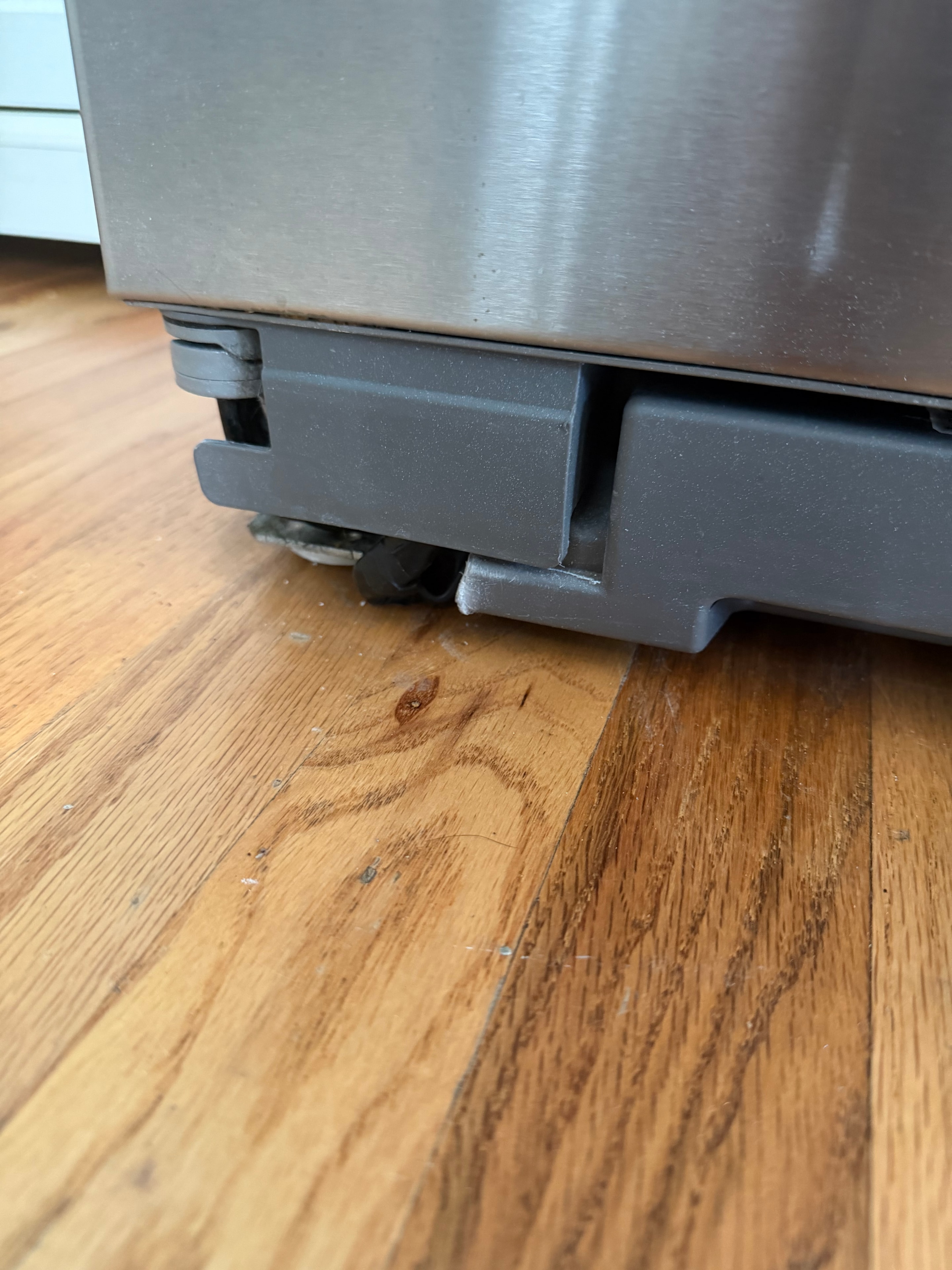 Whirlpool refrigerator fully reassembled after ice maker and dispenser repair — Skyland Denver