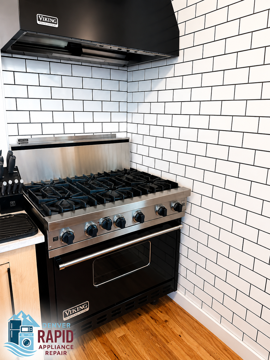Gas stove and oven range repair in Central Park, Denver